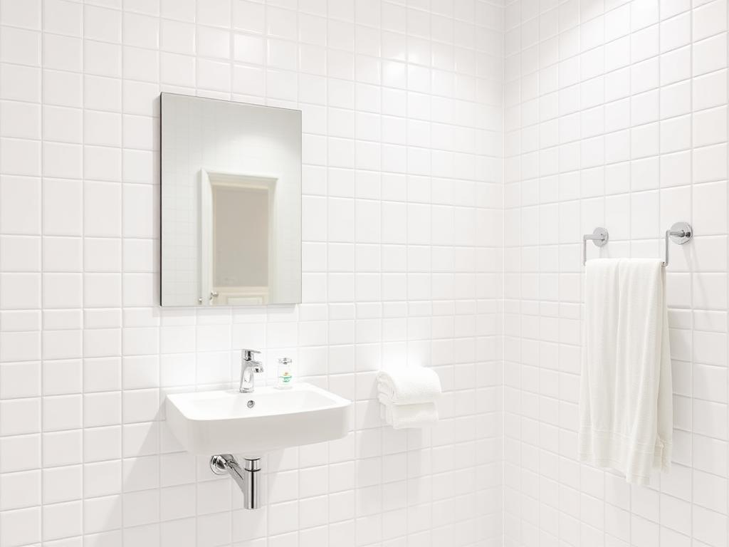 Clean bathroom