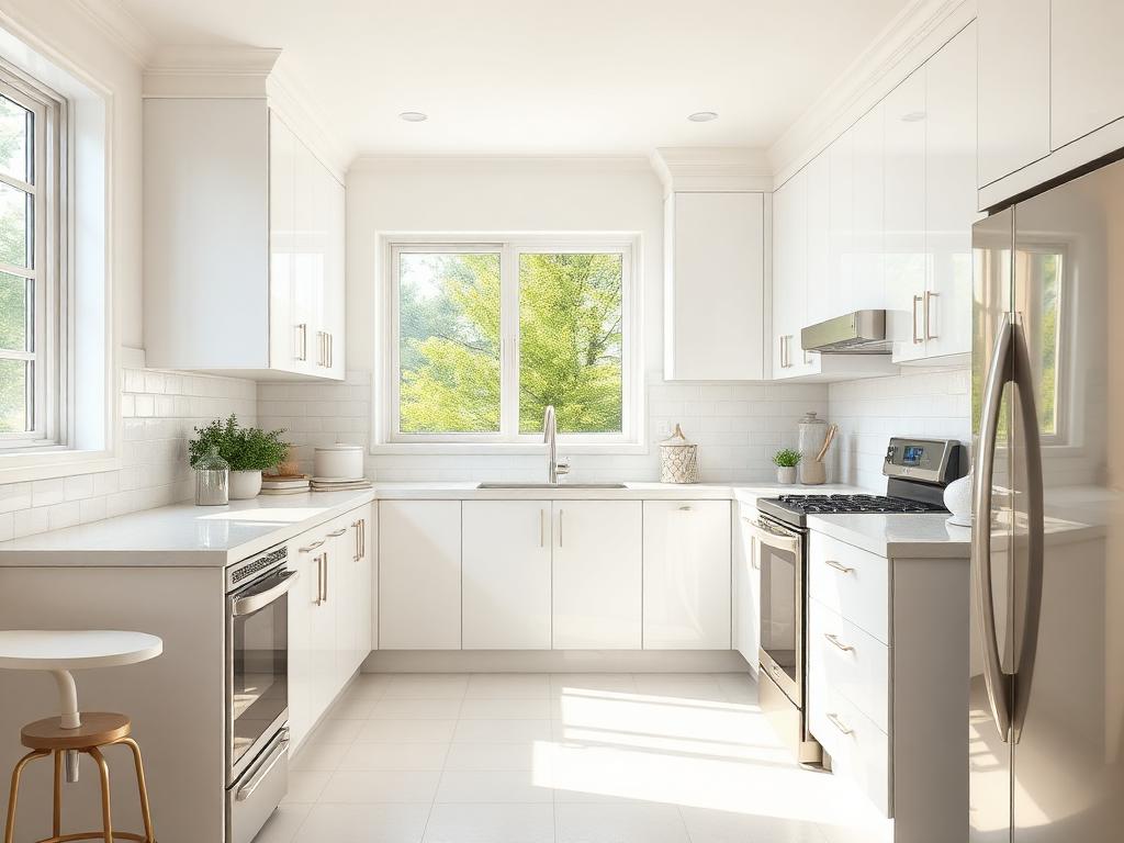 Clean kitchen